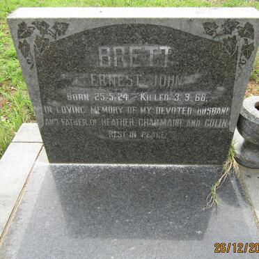 BRETT Ernest John 1924-1968
