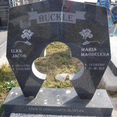 BUCKLE Izak Jacob 1956-2007 &amp; Maria Magdelena 1960-2015