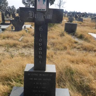 BUSELLU Giovanni 1961-1982