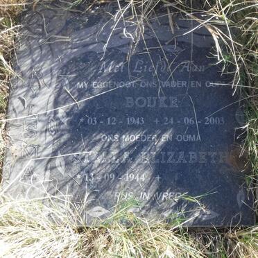 BYLSMA Bouke 1943-2003 &amp; Stella Elizabeth 1944-