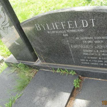 BYLIEFELDT Cornelius Johannes 1943-1978