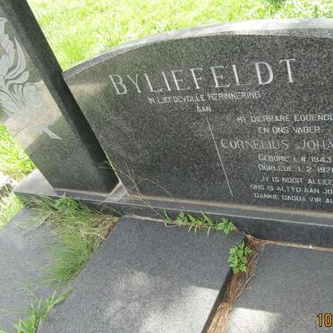 BYLIEFELDT Cornelius Johannes 1943-1978