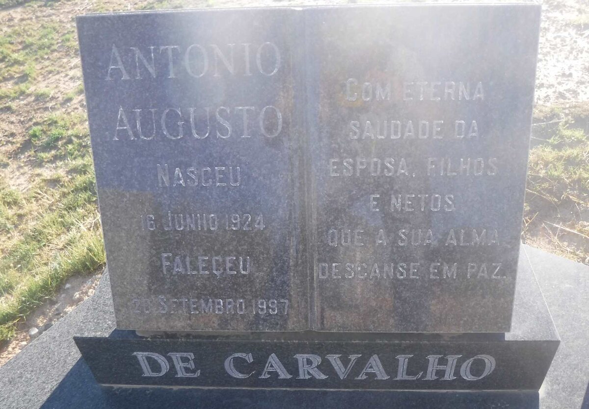CARVALHO Antonio Augusto, de 1924-1997