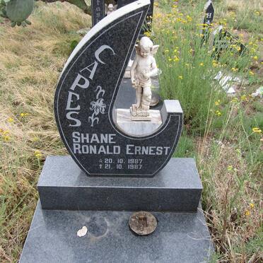 CAPES Shane Ronald Ernest 1987-1987