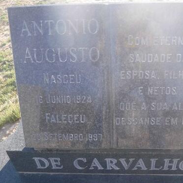 CARVALHO Antonio Augusto, de 1924-1997