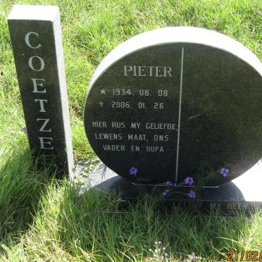 COETZEE Pieter 1934-2006