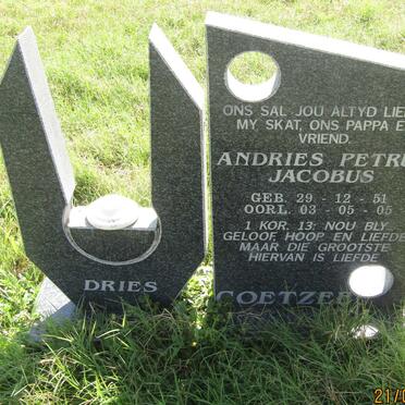 COETZEE Andries Petrus Jacobus 1951-2005