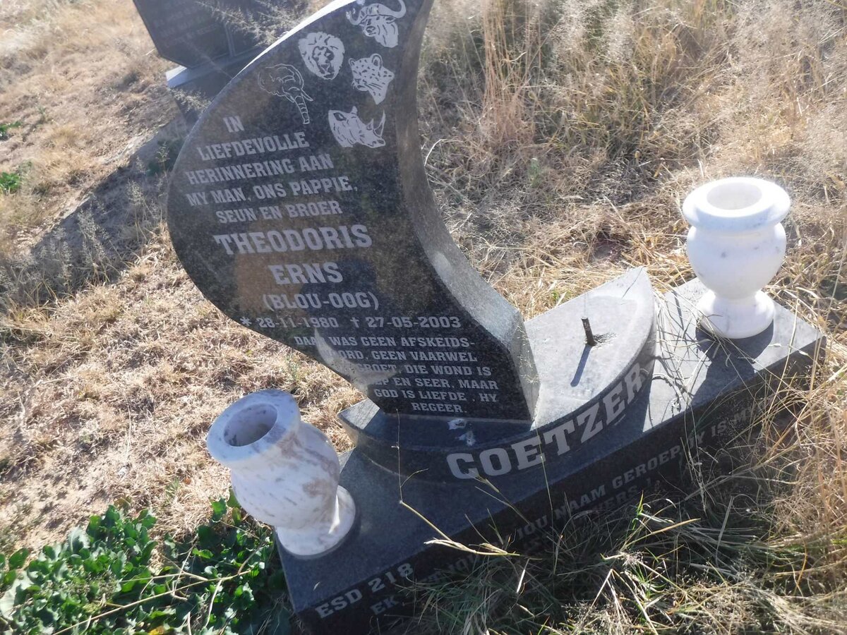 COETZER Theodorus Erns 1980-2003