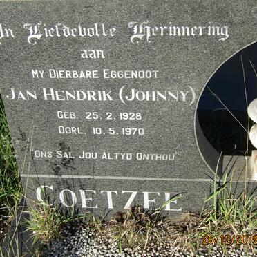 COETZEE Jan Hendrik 1928-1970
