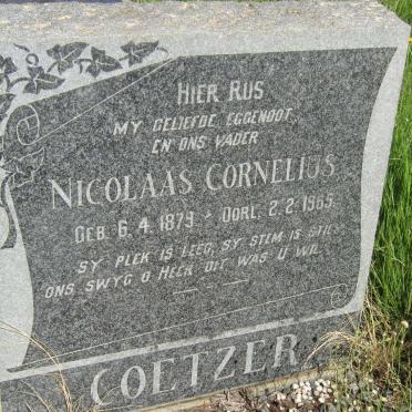 COETZER Nicolaas Cornelius 1879-1965