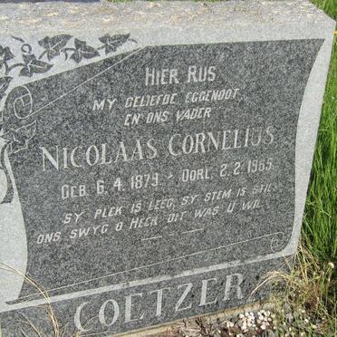 COETZER Nicolaas Cornelius 1879-1965