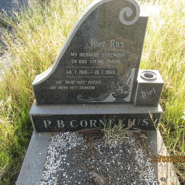 CORNELIUS P.B. 1916-1959