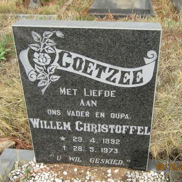 COETZEE Willem Christoffel 1892-1973
