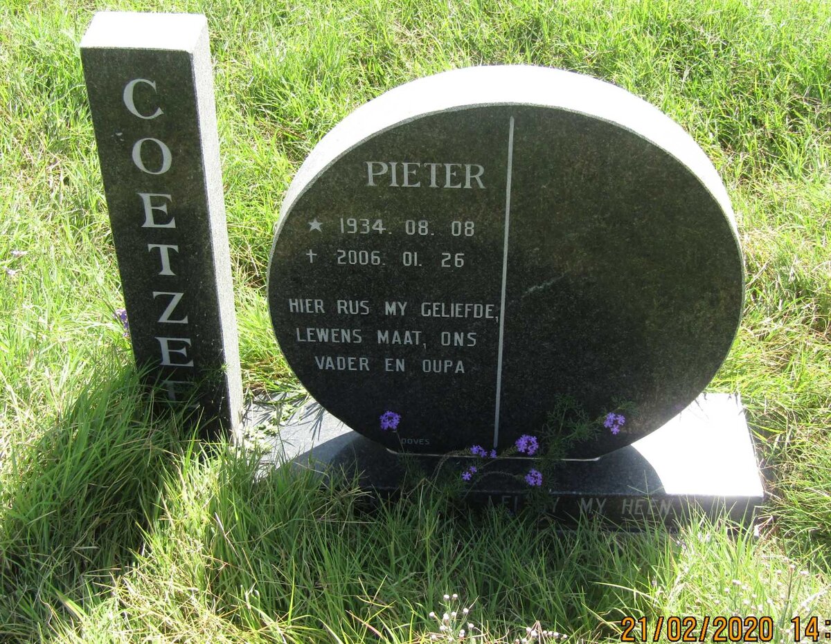 COETZEE Pieter 1934-2006
