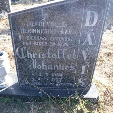 DAVIS Christoffel Johannes 1954-1993