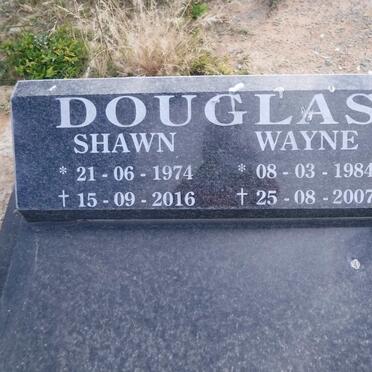 DOUGLAS Shawn 1974-2016 :: DOUGLAS Wayne 1984-2007