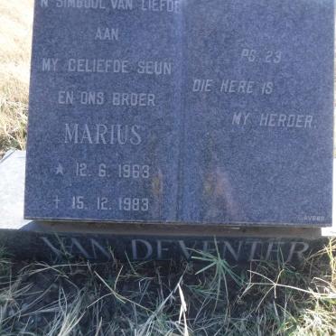 DEVENTER Marius, van 1963-1983