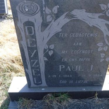 DEYZEL Paul J. 1943-1984