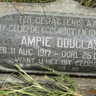 DOUGLAS Ampie 1917-1959