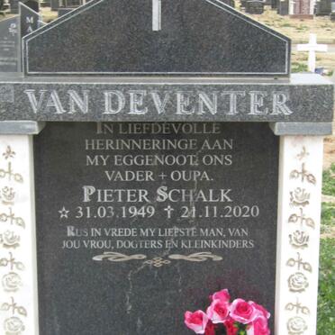 DEVENTER Pieter Schalk, van 1949-2020