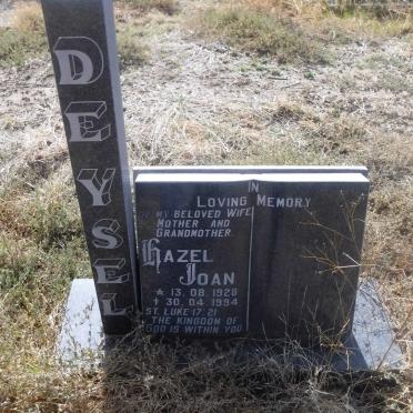 DEYSEL Hazel Joan 1928-1994