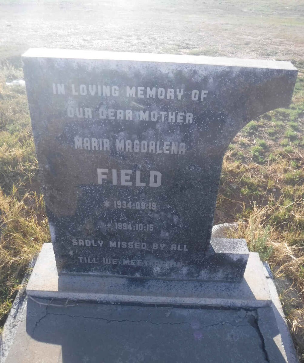 FIELD Maria Magdalena 1934-1994