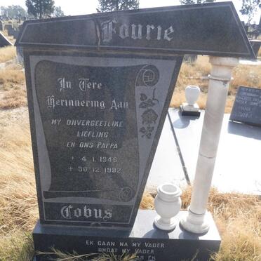 FOURIE Cobus 1946-1982