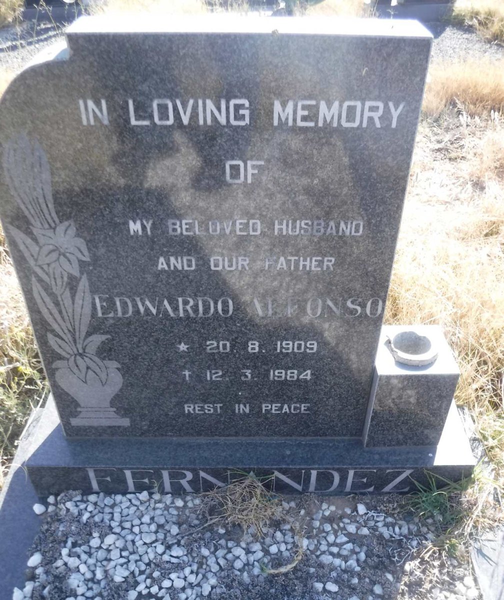 FERNANDEZ Edwardo Alfonso 1909-1984