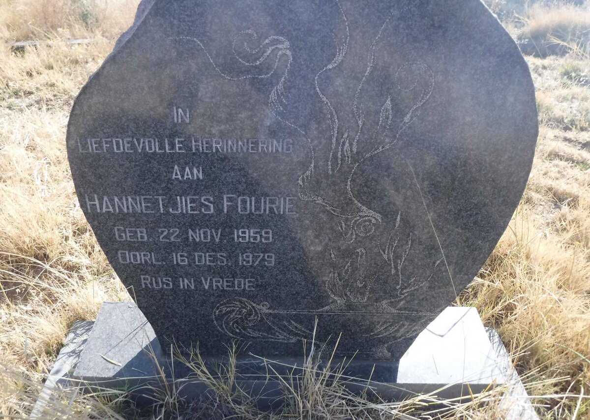 FOURIE Hannetjies 1959-1979