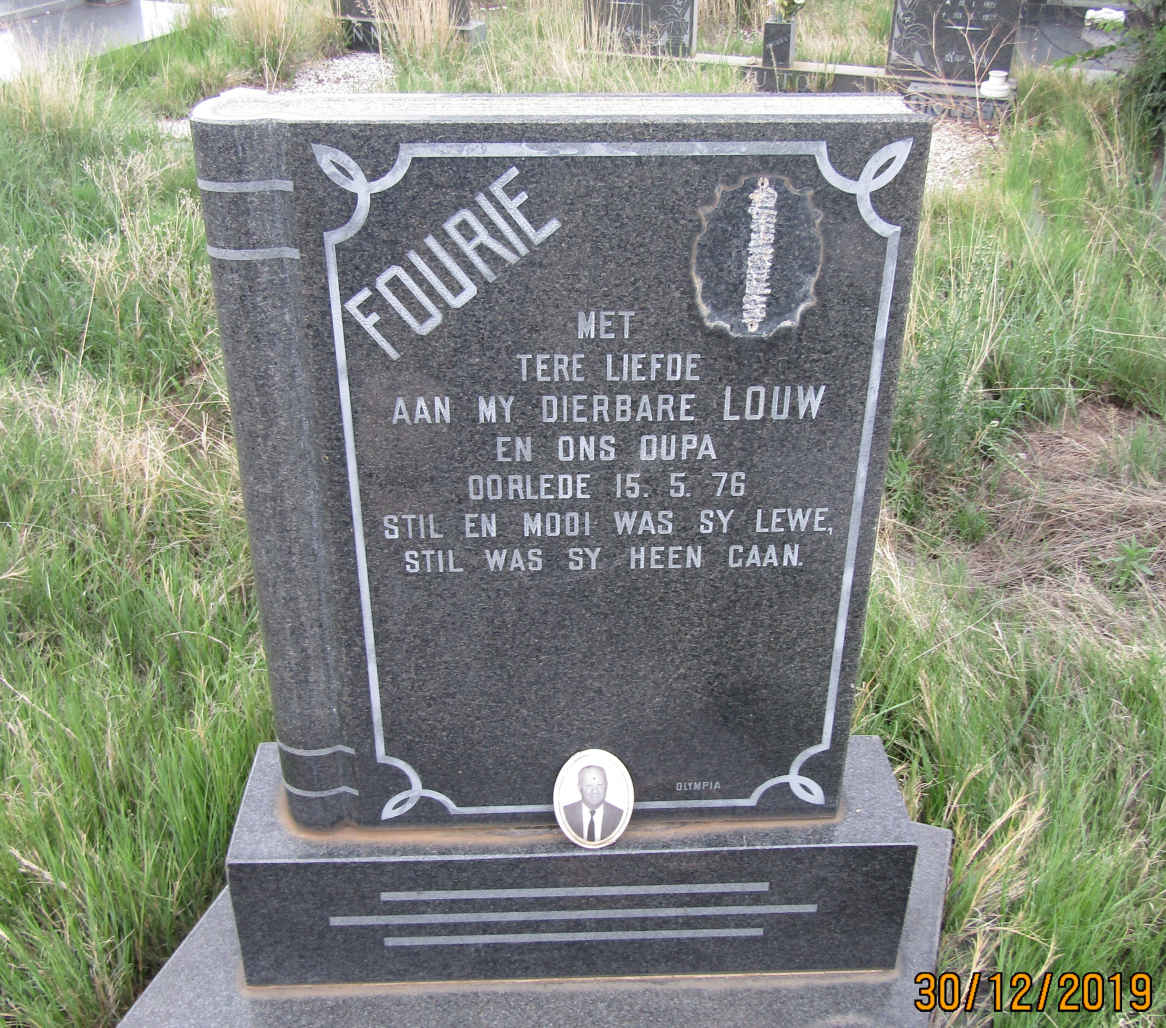FOURIE Louw -1976