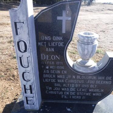 FOUCHE Deon 1971-1996