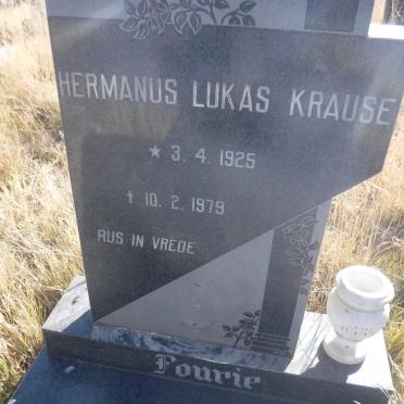 FOURIE Hermanus Lukas Krause 1925-1979