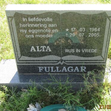 FULLAGAR Alta 1964-2005