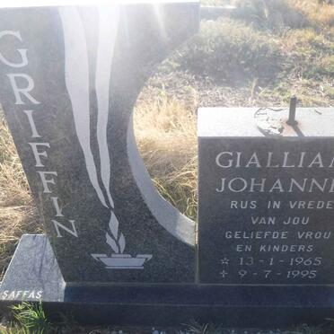 GRIFFIN Gialliame Johannes 1965-1995