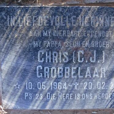 GROBBELAAR C.J. 1964-2004