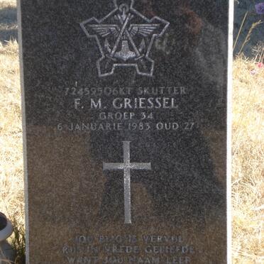 GRIESSEL F.M.  -1983