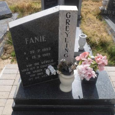 GREYLING Fanie 1953-1992