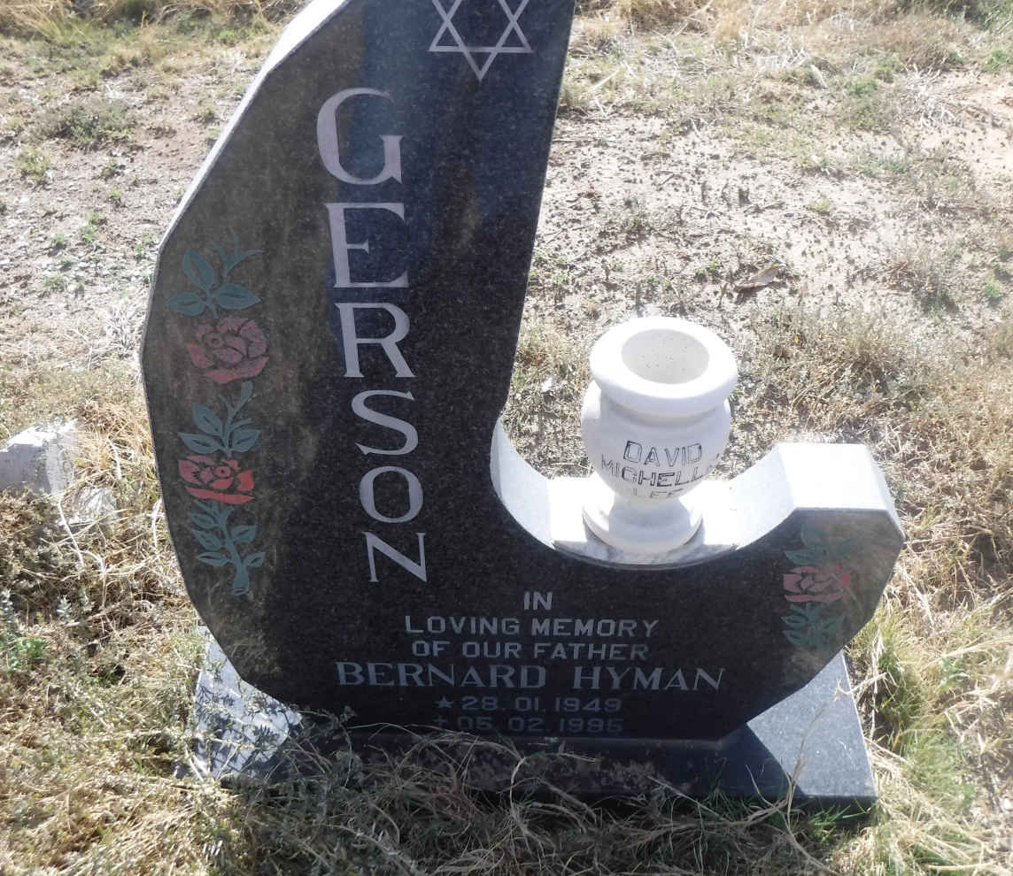 GERSON Bernard Hyman 1949-1995