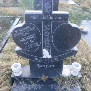 GEYSER H.B. 1956-1995