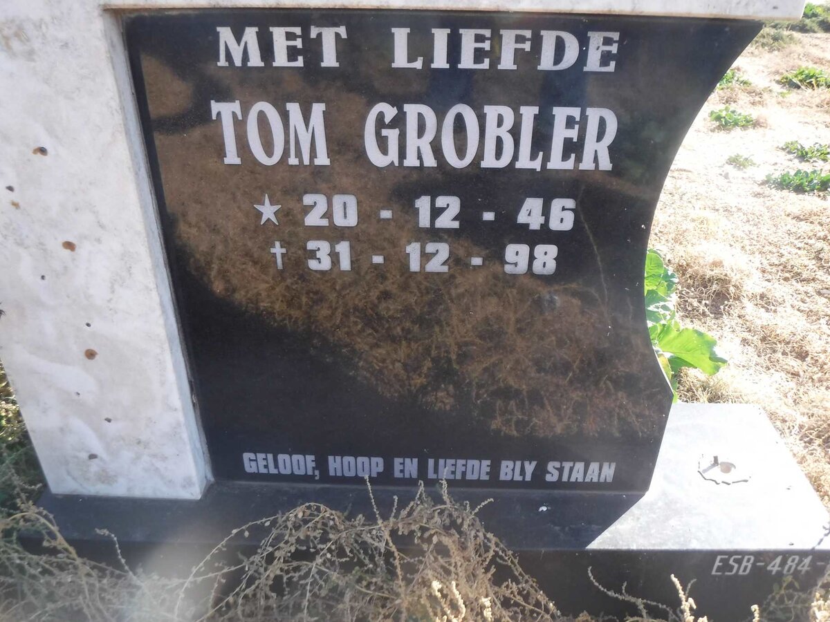 GROBLER Tom 1946-1998
