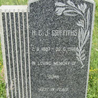 GRIFFITHS H.C.J. 1897-1966