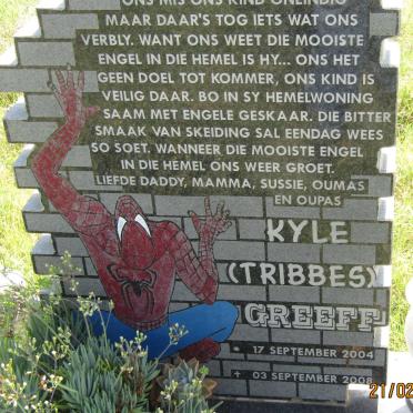 GREEFF Kyle 2004-2008