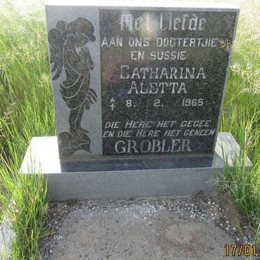GROBLER Catharina Aletta 1965-1965