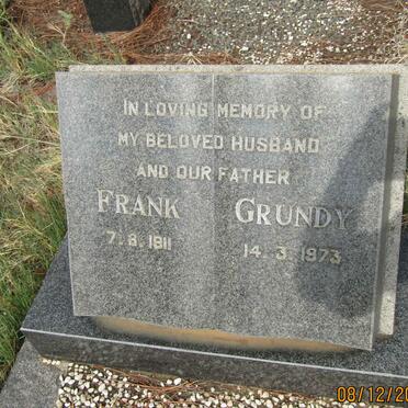 GRUNDY Frank 1911-1973