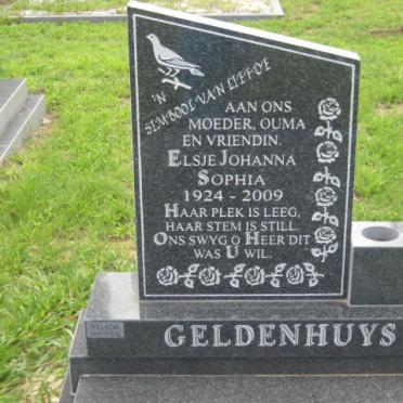 GELDENHUYS Elsjé Johanna Sophia 1924-2009