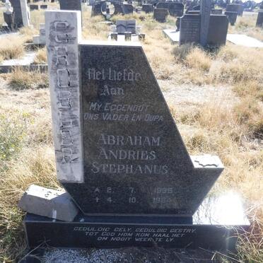 GROBLER Abraham Andries Stephanus 1935-1984