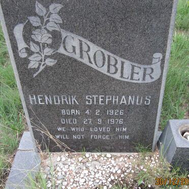 GROBLER Hendrik Stephanus 1926-1976