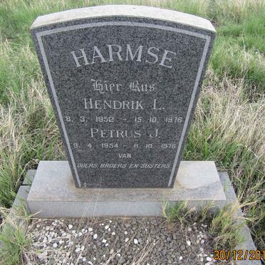 HARMSE Hendrik L. 1952-1976 :: HARMSE Petrus J. 1954-1976