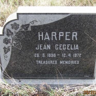 HARPER Jean Cecelia 1896-1972