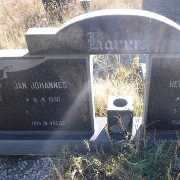 HARRIS Jan Johannes 1930- &amp; Helen Cecilia 1928-1979